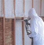 Blue Spray Foam Insulation Photos