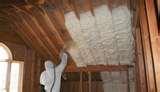 Pictures of Installing Spray Foam Insulation
