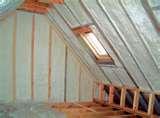 Spray Foam Loft Insulation Photos
