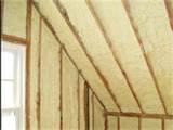 Images of Spray Foam Insulation In Attic