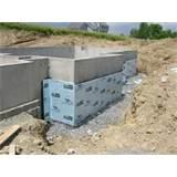 Photos of Installing Foam Board Insulation