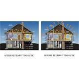 Retrofit Spray Foam Insulation Photos